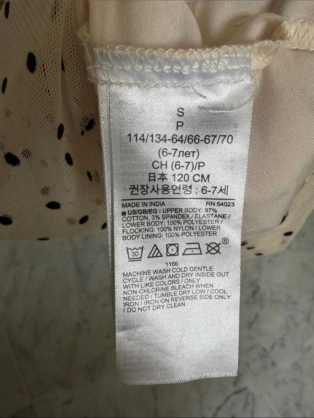 Gap Kids girls’ mixed media winter dress